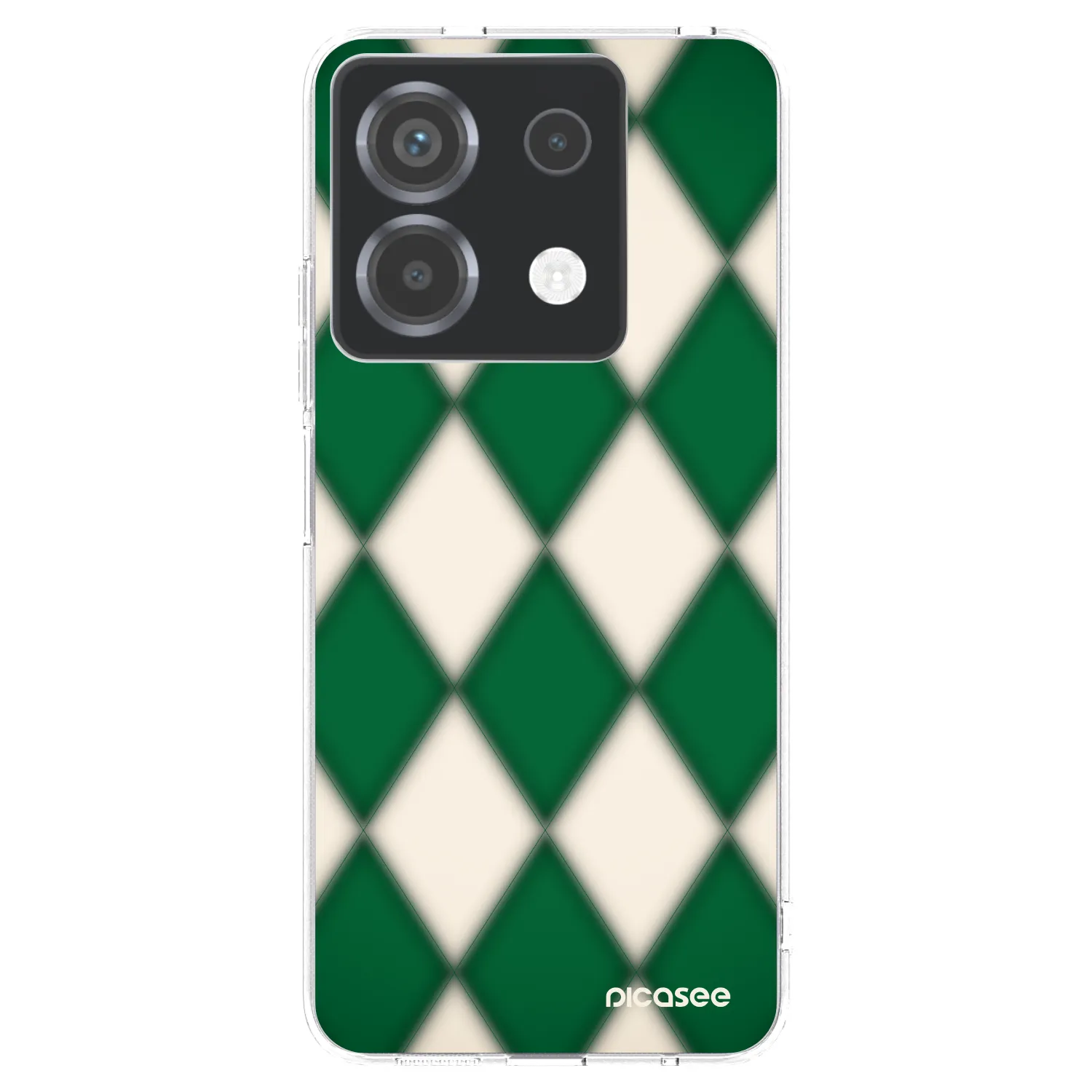Picasee Xiaomi Poco X6 Hülle - Transparentes Silikon - Emerald Diamond