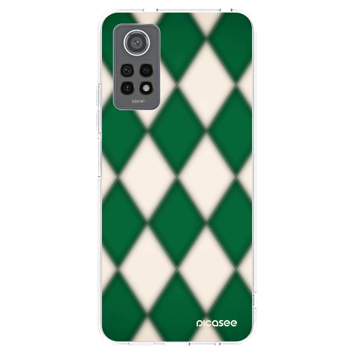 Picasee Xiaomi Redmi Note 12 Pro 4G Hülle - Transparentes Silikon - Emerald Diamond