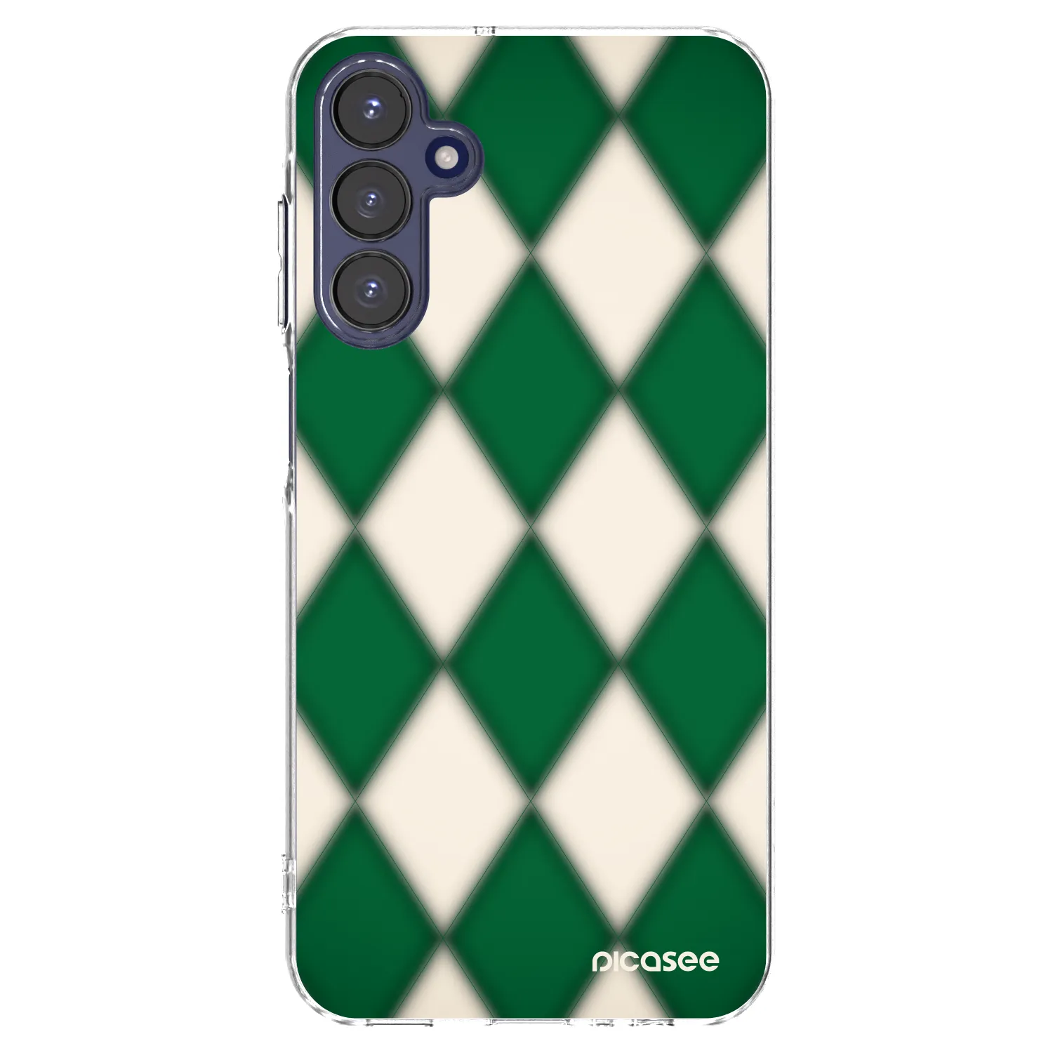 Picasee Samsung Galaxy A15 A155F 4G Hülle - Transparentes Silikon - Emerald Diamond
