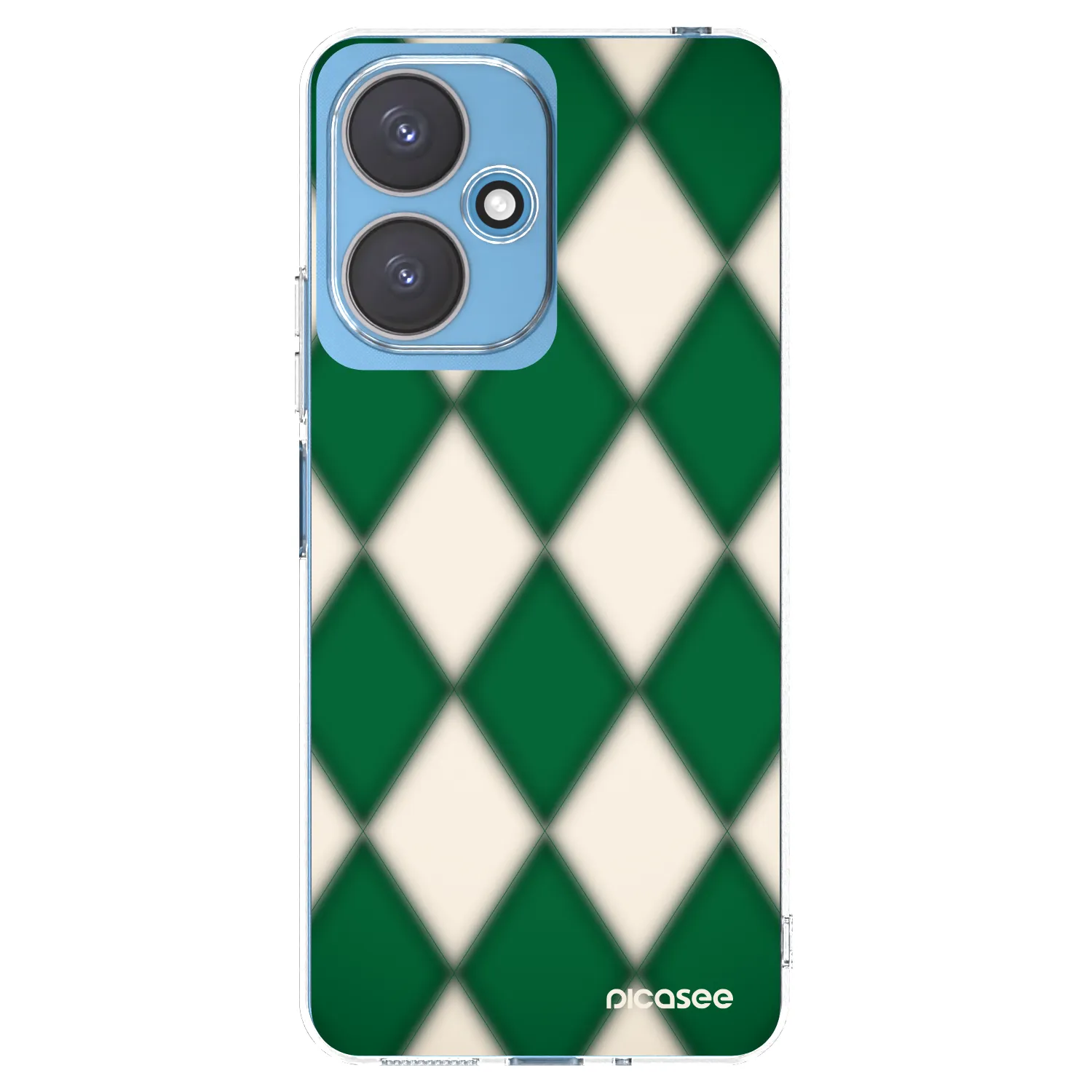 Picasee Xiaomi Redmi 13C 5G Hülle - Transparentes Silikon - Emerald Diamond