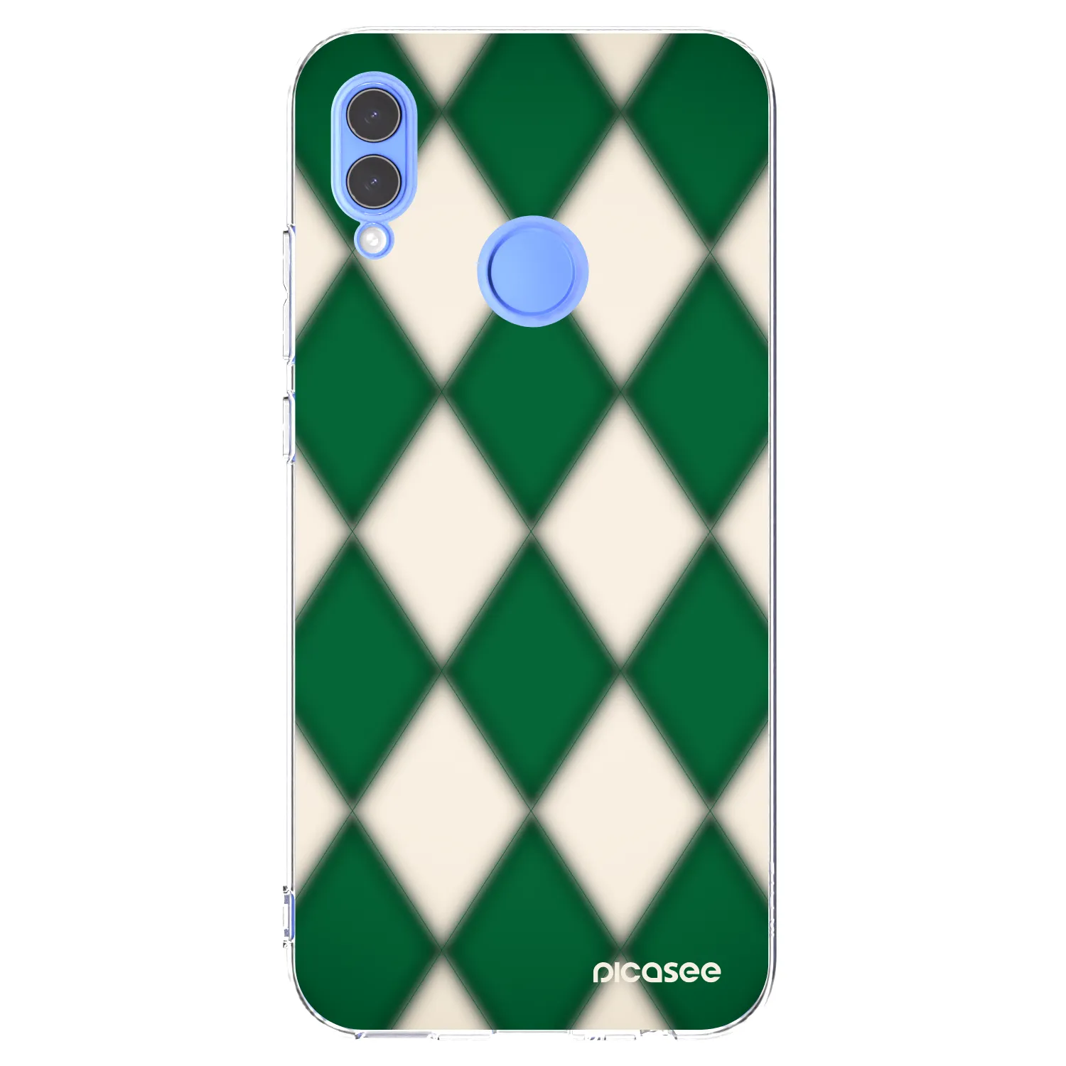 Picasee Honor 10 Lite Hülle - Transparentes Silikon - Emerald Diamond