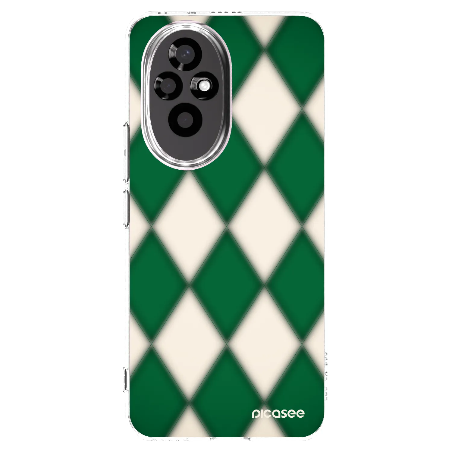 Picasee Honor 200 Pro 5G Hülle - Transparentes Silikon - Emerald Diamond
