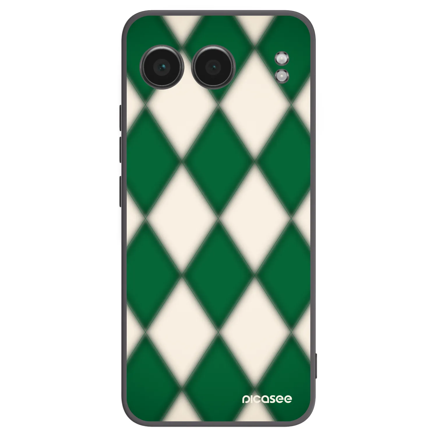 Picasee OnePlus Nord 4 Hülle - Schwarzes Silikon - Emerald Diamond