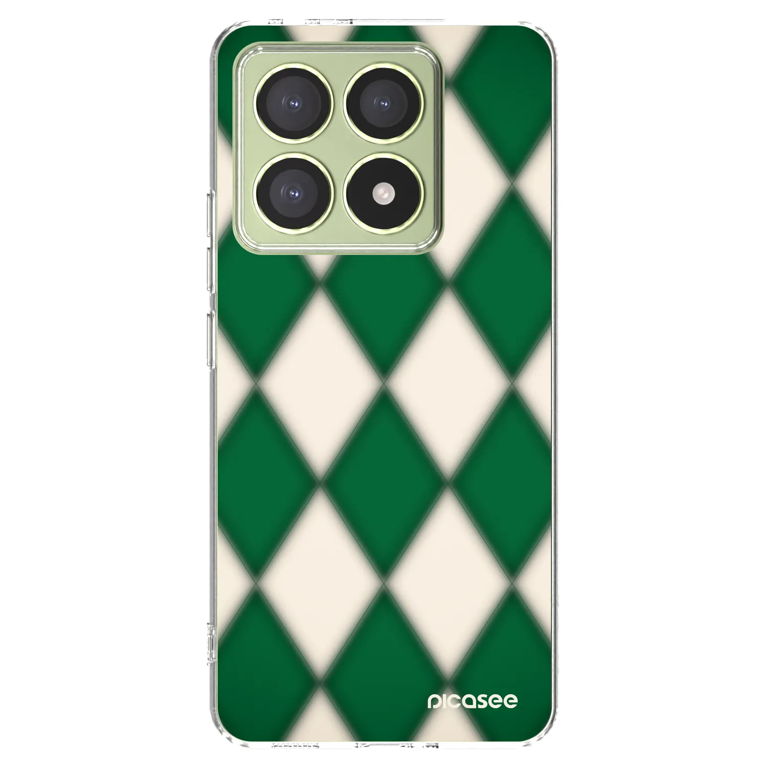 Picasee Xiaomi 14T Hülle - Transparentes Silikon - Emerald Diamond