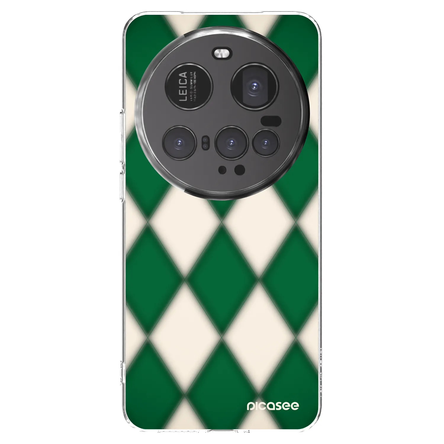 Picasee Xiaomi 15 Ultra Hülle - Transparentes Silikon - Emerald Diamond