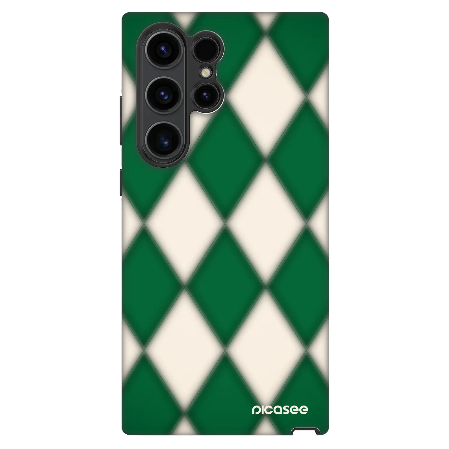 Picasee Fashion Case für Samsung Galaxy S23 Ultra 5G - Emerald Diamond