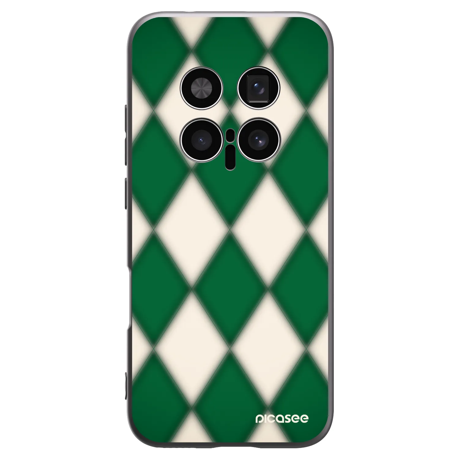 Picasee Honor Magic8 Pro 5G Hülle - Schwarzes Silikon - Emerald Diamond