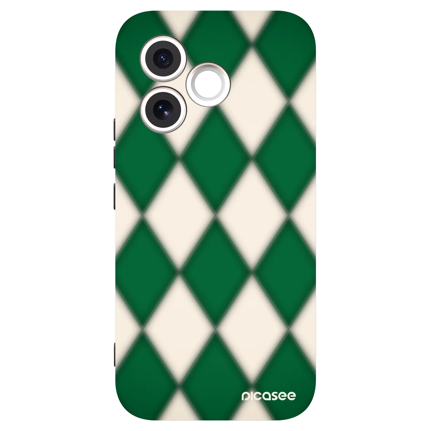 Picasee Honor 600 Lite Hülle - Schwarzes Silikon - Emerald Diamond