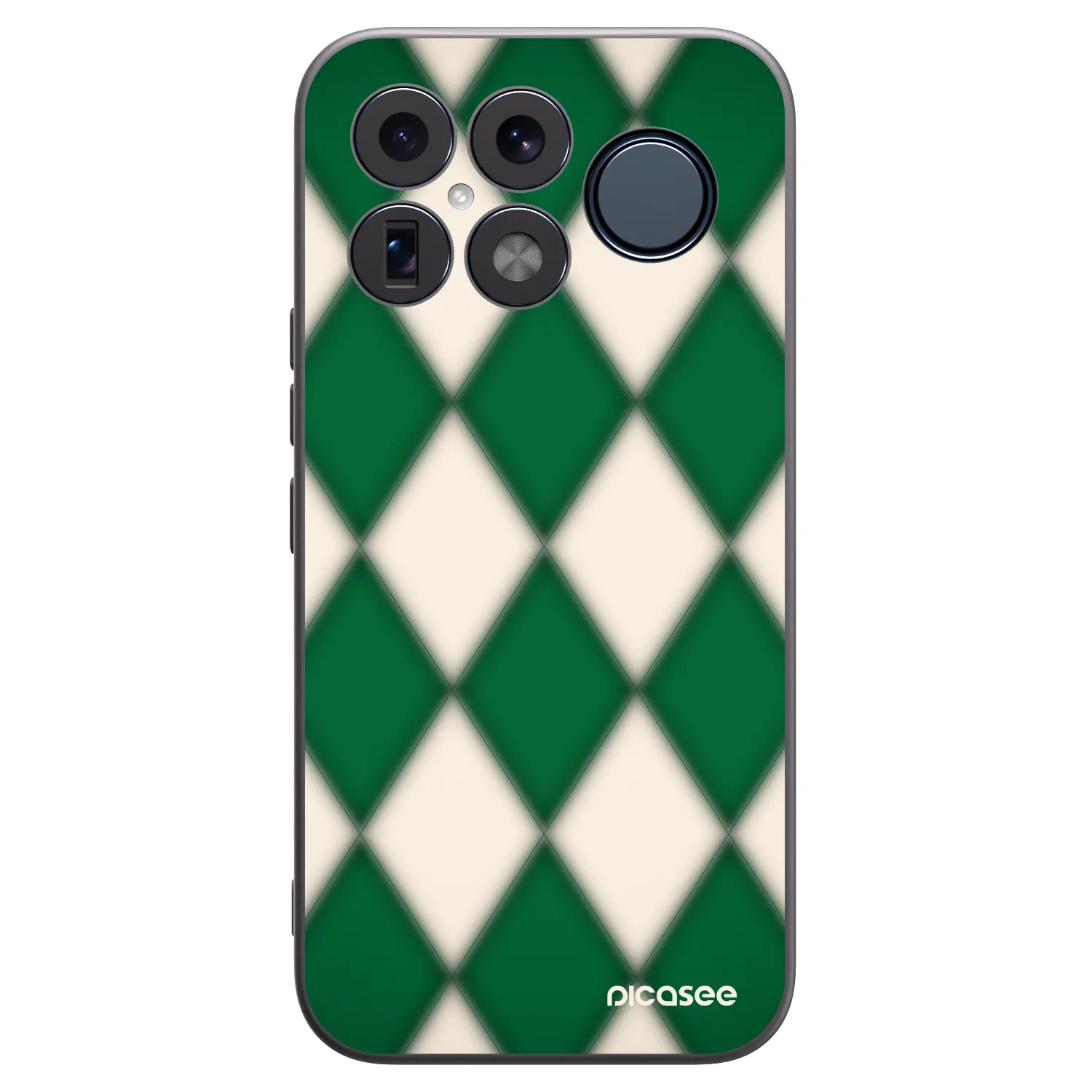 Picasee Xiaomi Poco F8 Ultra Hülle - Schwarzes Silikon - Emerald Diamond