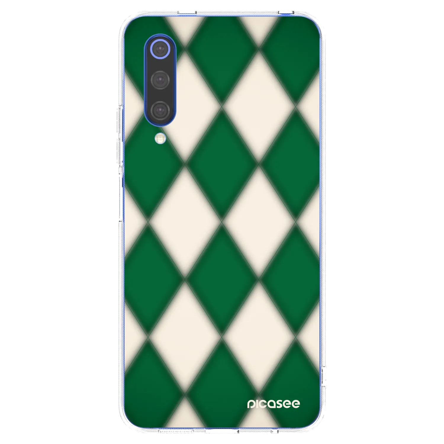 Picasee Xiaomi Mi 9 SE Hülle - Transparentes Silikon - Emerald Diamond