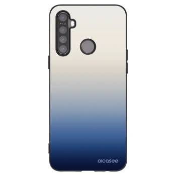 Picasee Realme 5 Hülle - Schwarzes Silikon - Gravity Fade