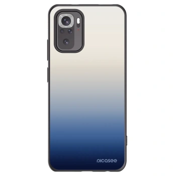 Picasee Xiaomi Redmi Note 10 Hülle - Schwarzes Silikon - Gravity Fade