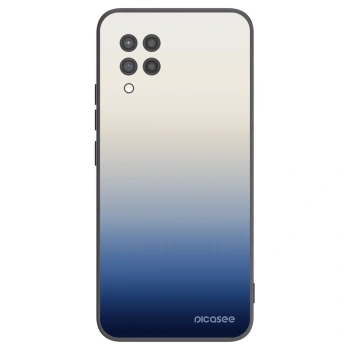 Picasee Samsung Galaxy A42 A426B Hülle - Schwarzes Silikon - Gravity Fade