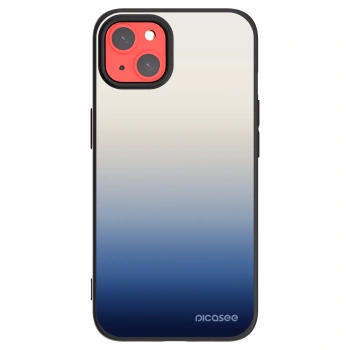 Picasee Apple iPhone 13 Hülle - Schwarzes Silikon - Gravity Fade