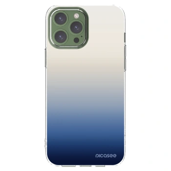 Picasee Apple iPhone 13 Pro Max Hülle - Transparentes Silikon - Gravity Fade