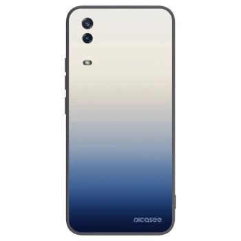 Picasee Vivo Y11s Hülle - Schwarzes Silikon - Gravity Fade