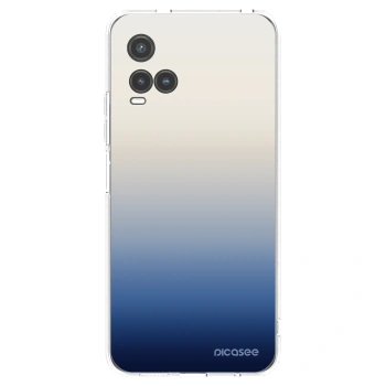 Picasee Vivo Y33s Hülle - Transparentes Silikon - Gravity Fade