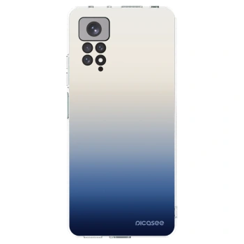 Picasee Xiaomi Redmi Note 11 Hülle - Transparentes Silikon - Gravity Fade