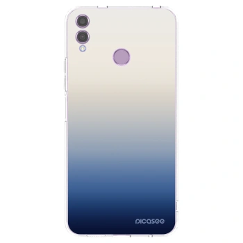 Picasee Honor 8X Hülle - Transparentes Silikon - Gravity Fade