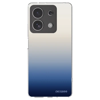 Picasee Xiaomi Redmi Note 13 4G Hülle - Transparentes Silikon - Gravity Fade