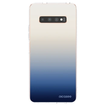 Picasee Samsung Galaxy S10 Plus G975 Hülle - Transparentes Silikon - Gravity Fade