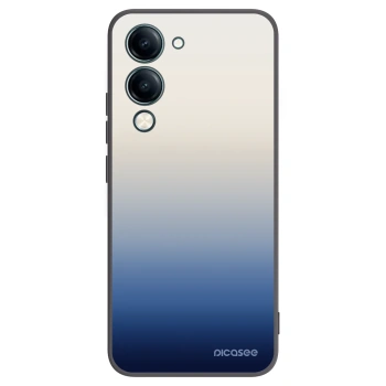 Picasee Vivo Y29s 5G Hülle - Schwarzes Silikon - Gravity Fade