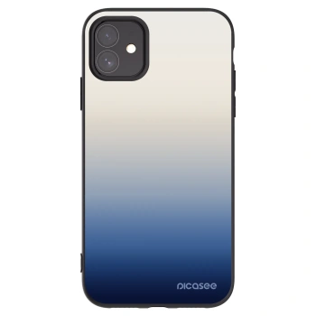 Picasee Apple iPhone 11 Hülle - Schwarzes Silikon - Gravity Fade