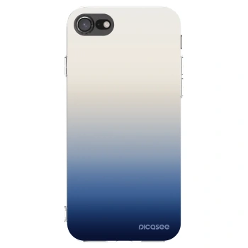 Picasee Apple iPhone 8 Hülle - Transparentes Silikon - Gravity Fade
