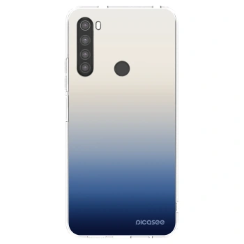 Picasee Xiaomi Redmi Note 8 Hülle - Transparentes Silikon - Gravity Fade