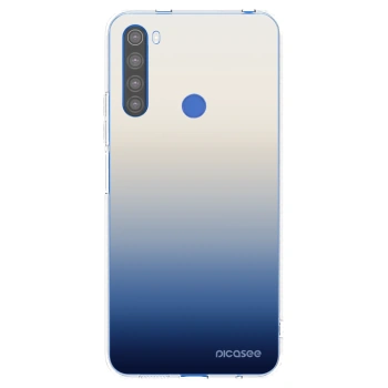 Picasee Xiaomi Redmi Note 8T Hülle - Transparentes Silikon - Gravity Fade