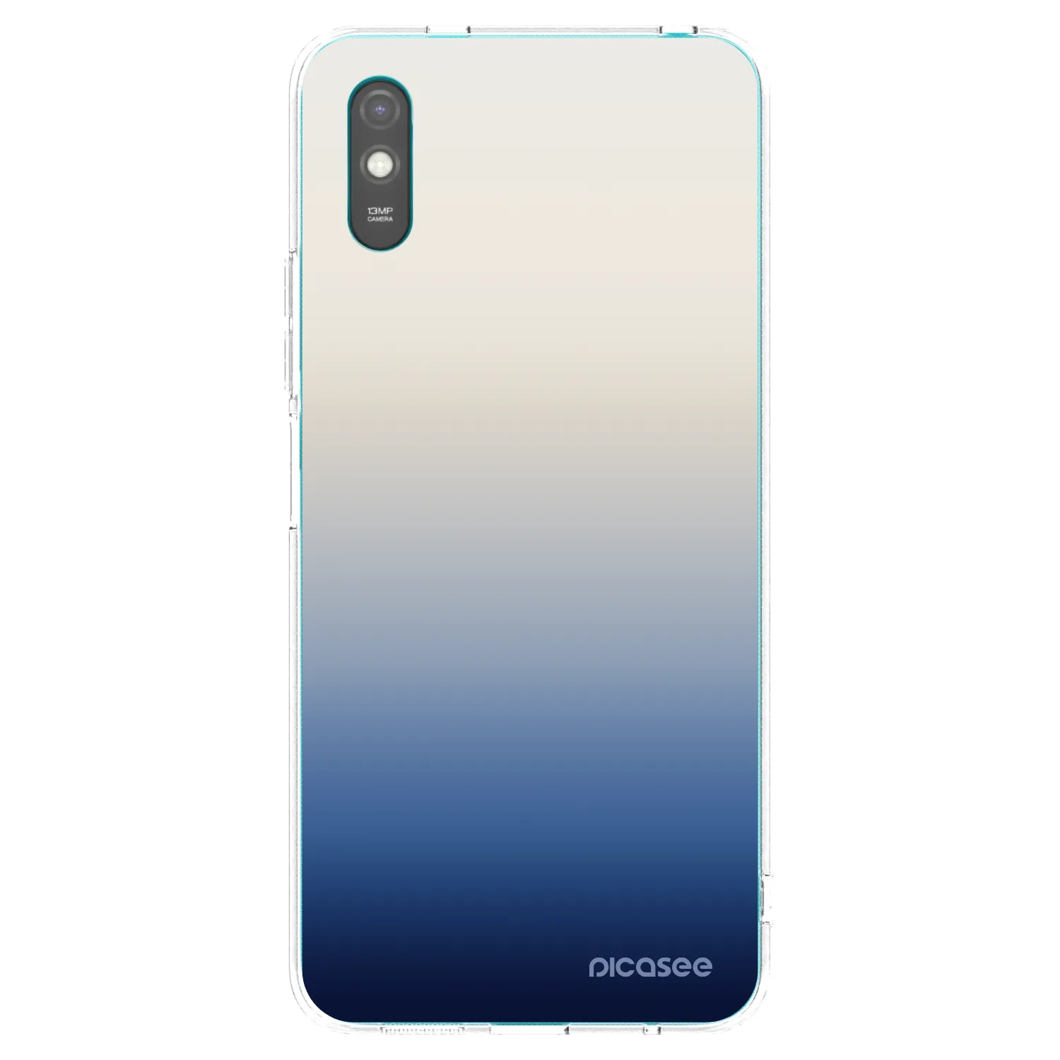Picasee Xiaomi Redmi 9A Hülle - Transparentes Silikon - Gravity Fade
