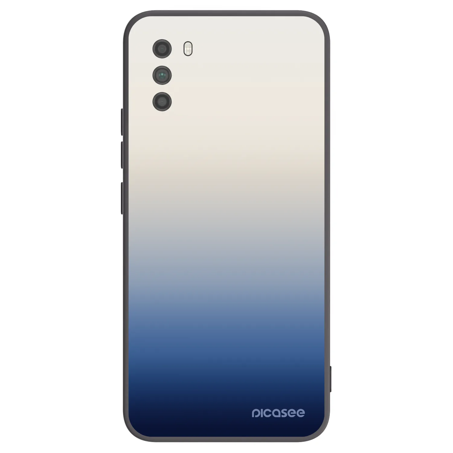 Picasee Xiaomi Poco M3 Hülle - Schwarzes Silikon - Gravity Fade