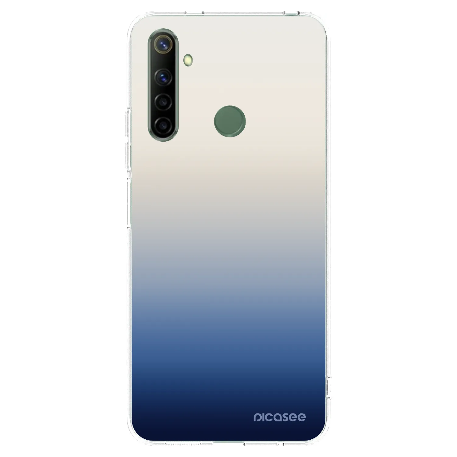 Picasee Realme 6i Hülle - Transparentes Silikon - Gravity Fade