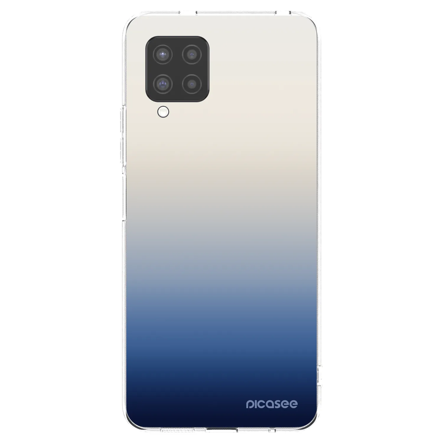 Picasee Samsung Galaxy A42 A426B Hülle - Transparentes Silikon - Gravity Fade