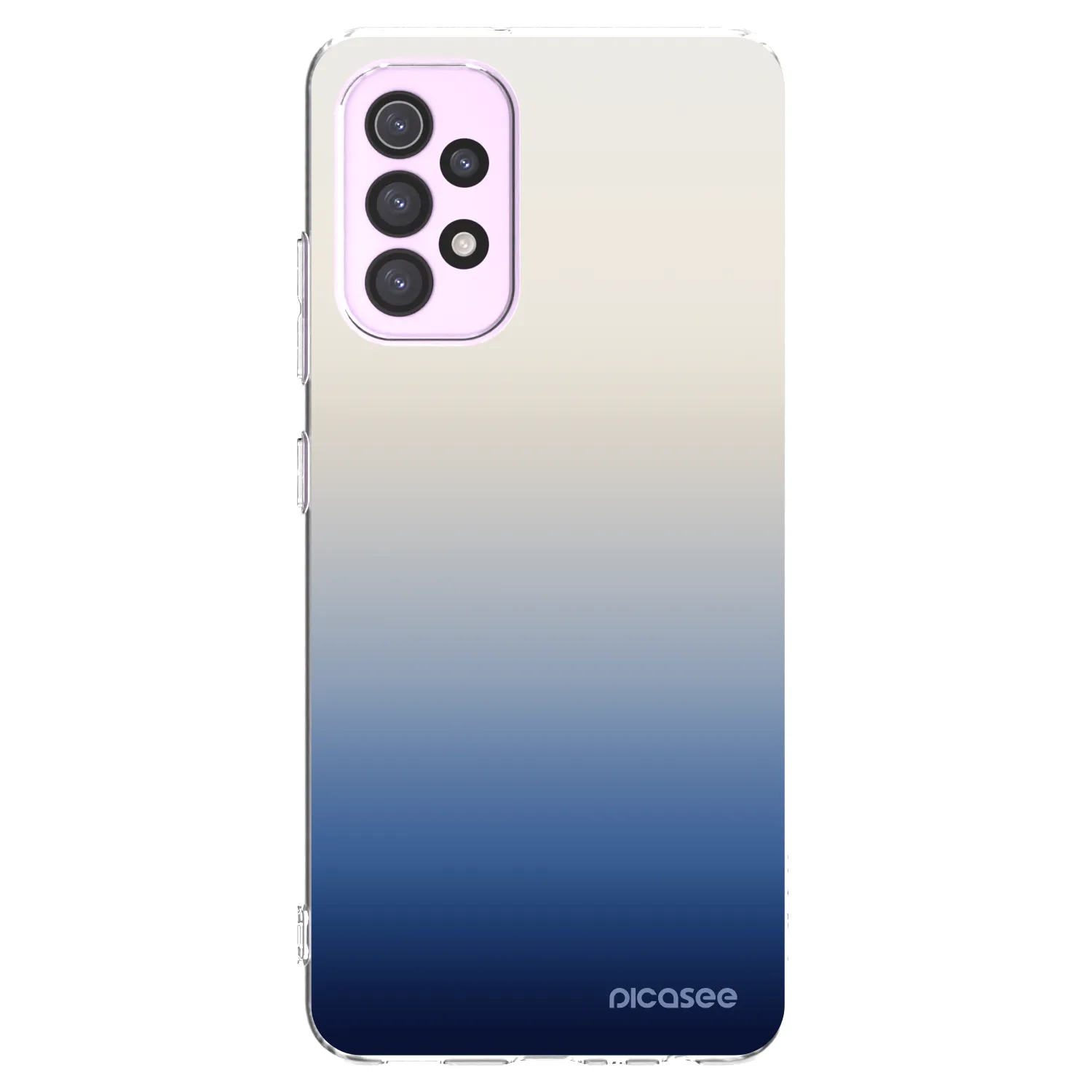 Picasee Samsung Galaxy A32 5G A326B Hülle - Transparentes Silikon - Gravity Fade