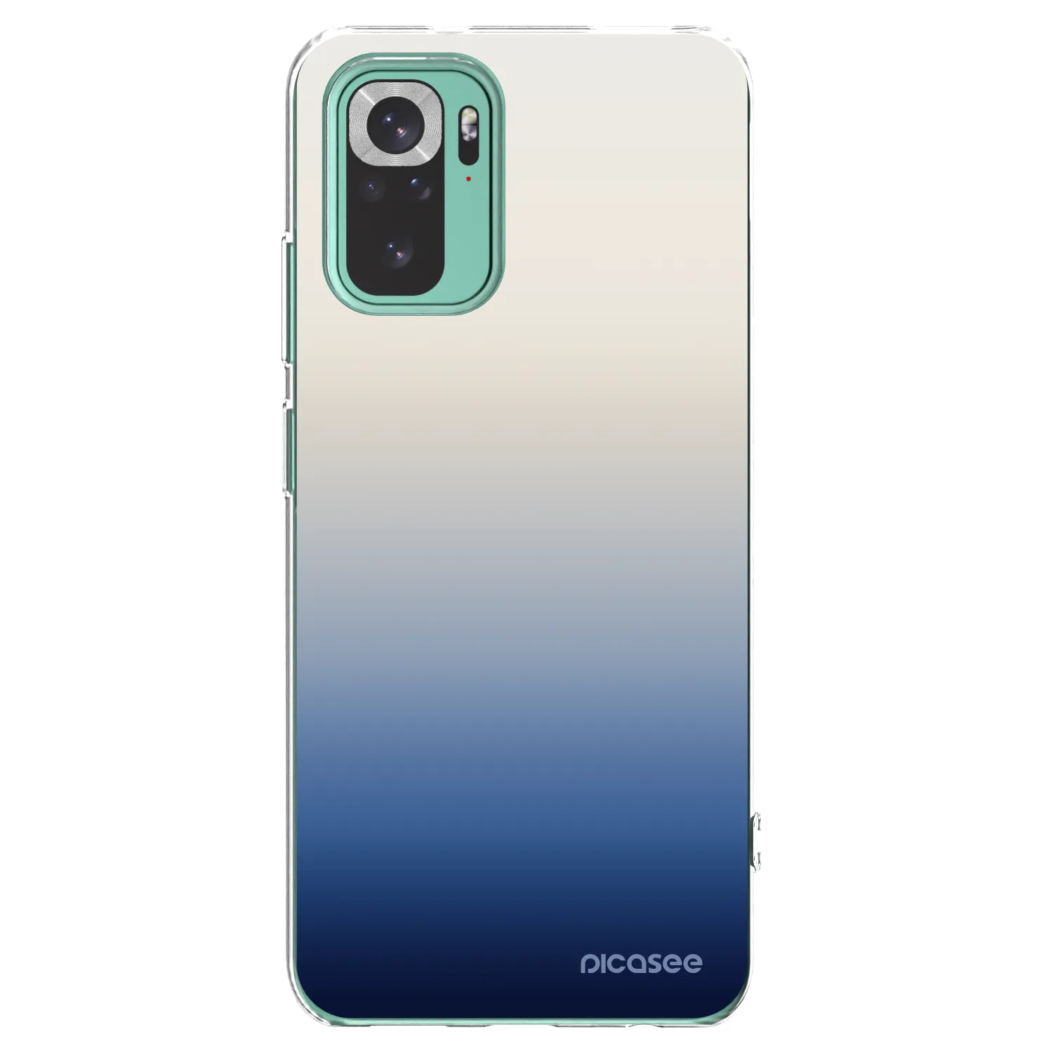Picasee Xiaomi Redmi Note 10 Pro Hülle - Transparentes Silikon - Gravity Fade