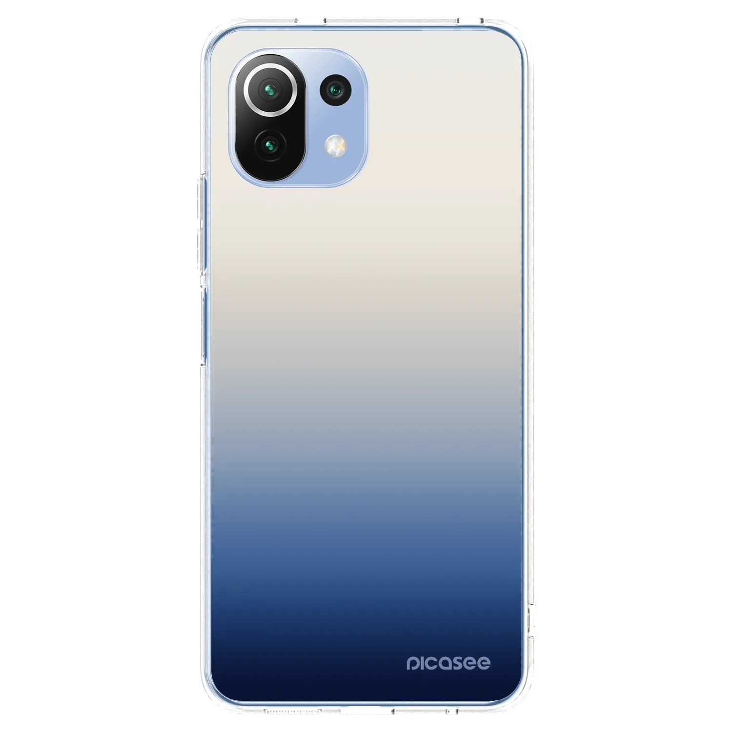 Picasee Xiaomi Mi 11 Lite Hülle - Transparentes Silikon - Gravity Fade