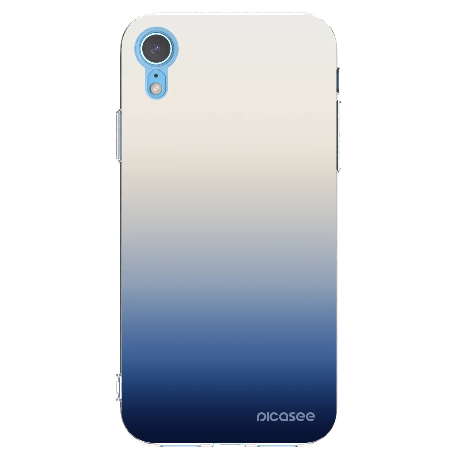 Picasee Apple iPhone XR Hülle - Transparentes Silikon - Gravity Fade