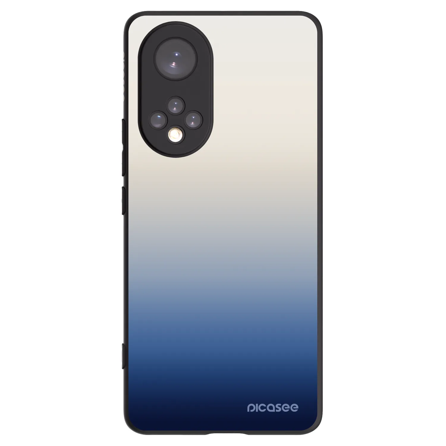 Picasee Honor 50 5G Hülle - Schwarzes Silikon - Gravity Fade