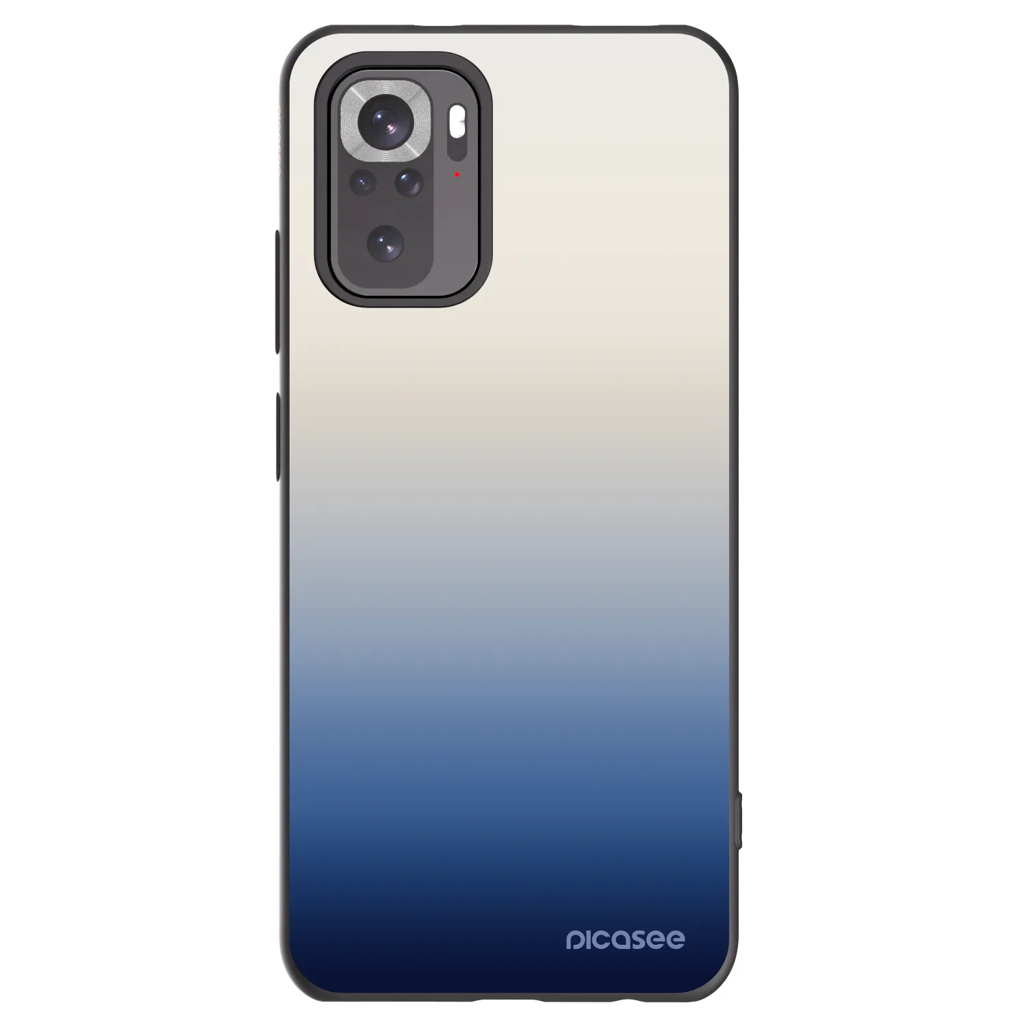 Picasee Xiaomi Redmi Note 11S 4G Hülle - Schwarzes Silikon - Gravity Fade
