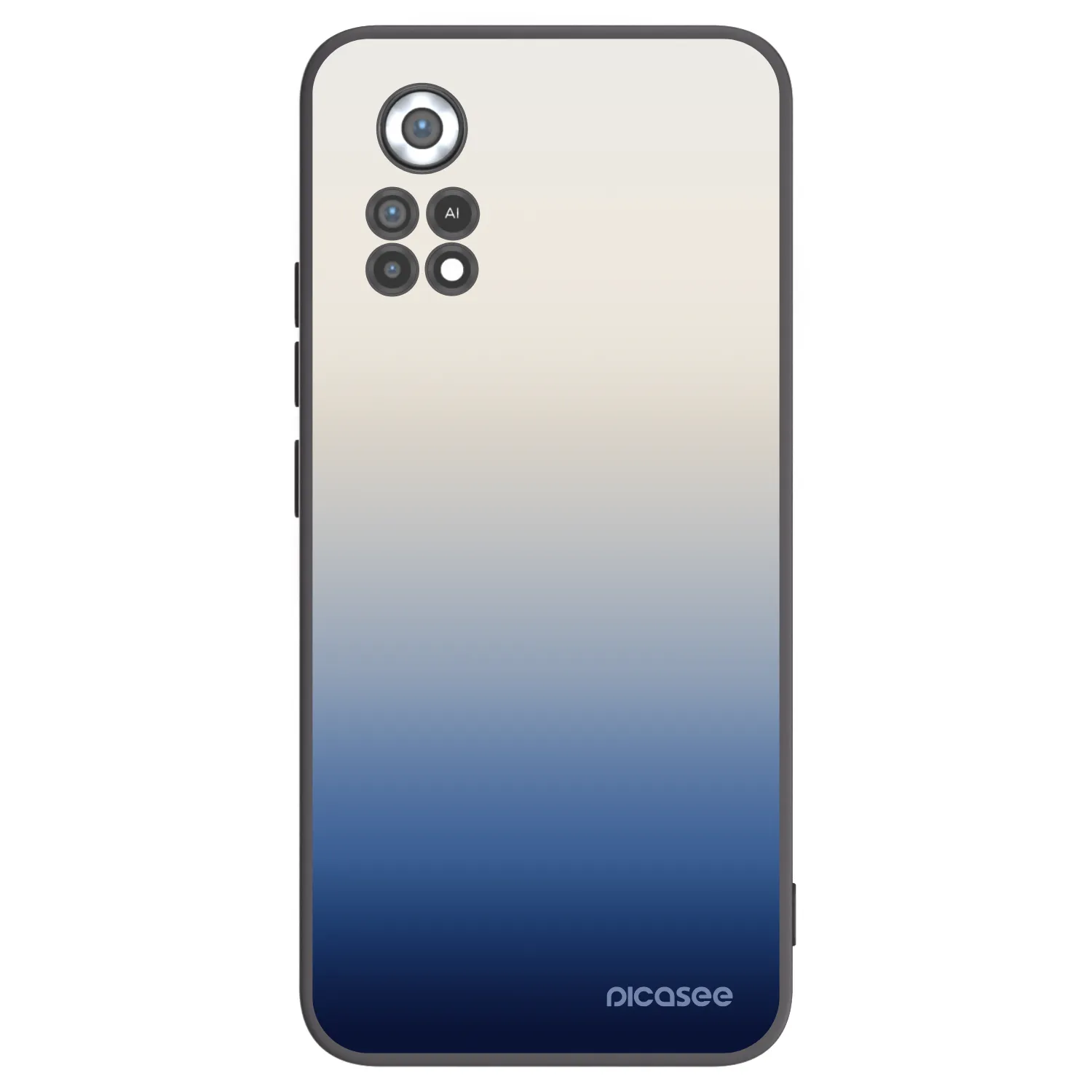 Picasee Xiaomi Poco X4 Pro 5G Hülle - Schwarzes Silikon - Gravity Fade