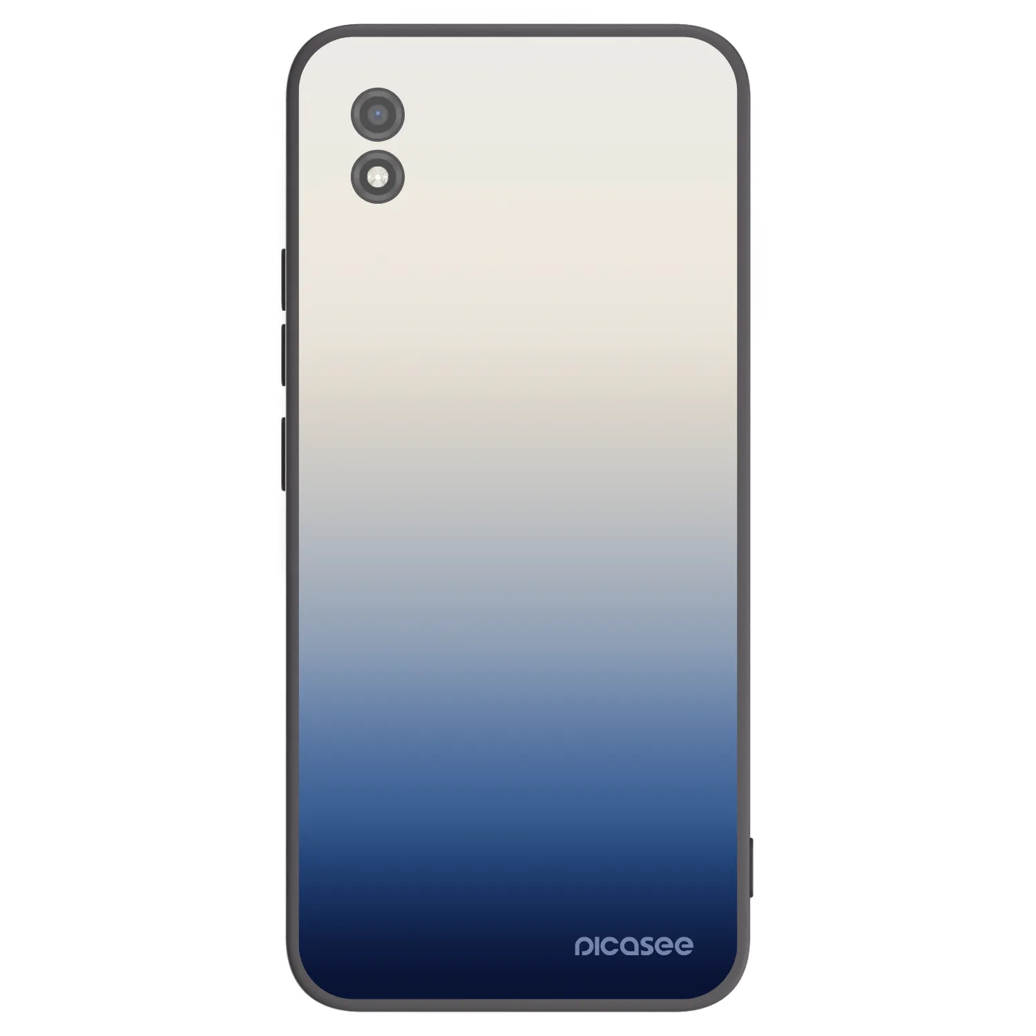 Picasee Realme C11 (2021) Hülle - Schwarzes Silikon - Gravity Fade