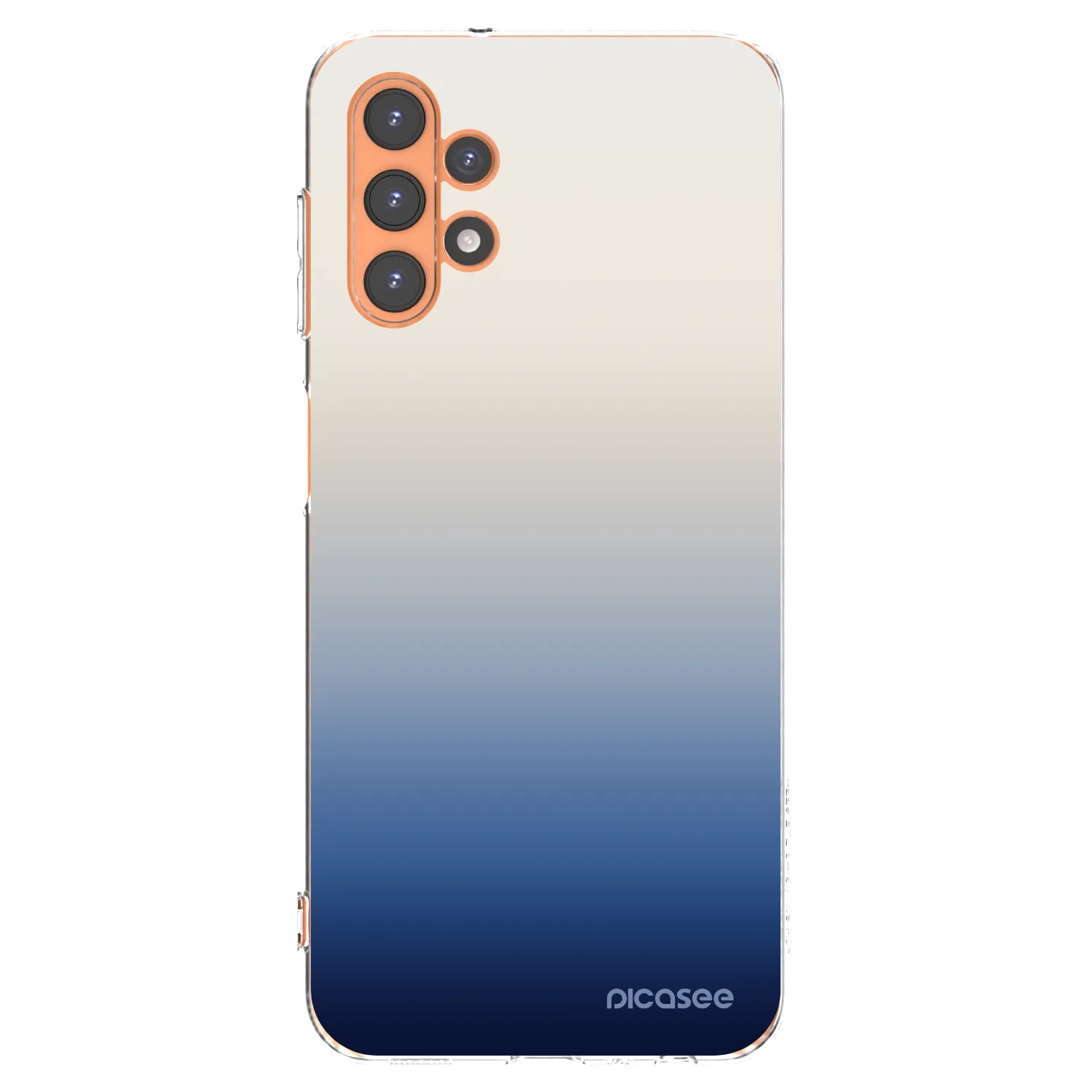 Picasee Samsung Galaxy A13 4G A135 Hülle - Transparentes Silikon - Gravity Fade
