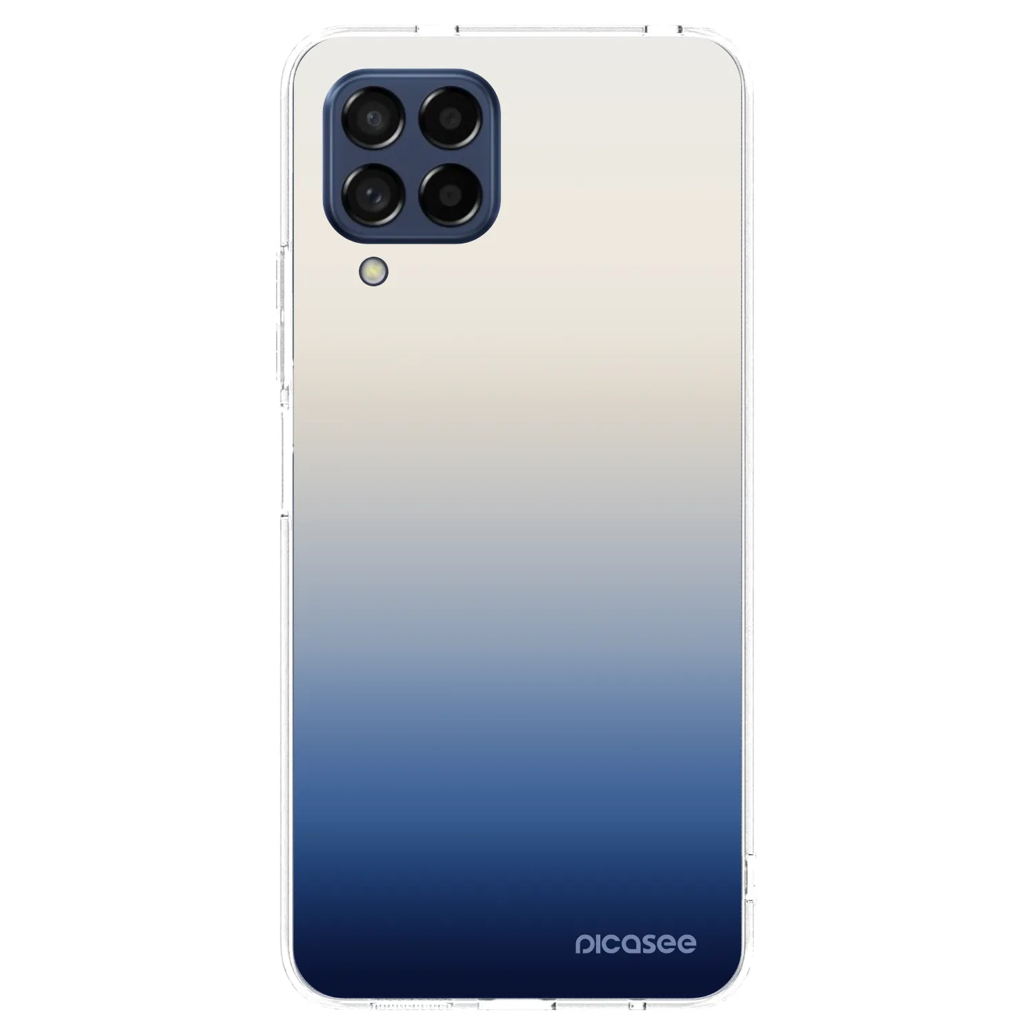 Picasee Samsung Galaxy M53 5G Hülle - Transparentes Silikon - Gravity Fade