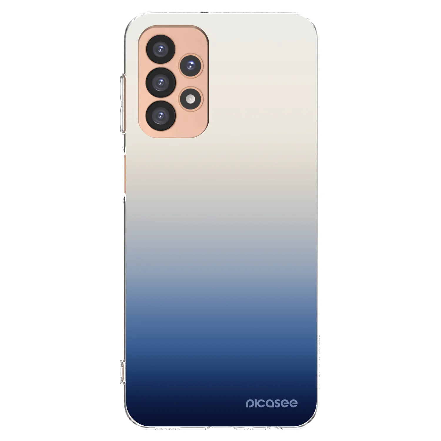 Picasee Samsung Galaxy A23 A236B 5G Hülle - Transparentes Silikon - Gravity Fade