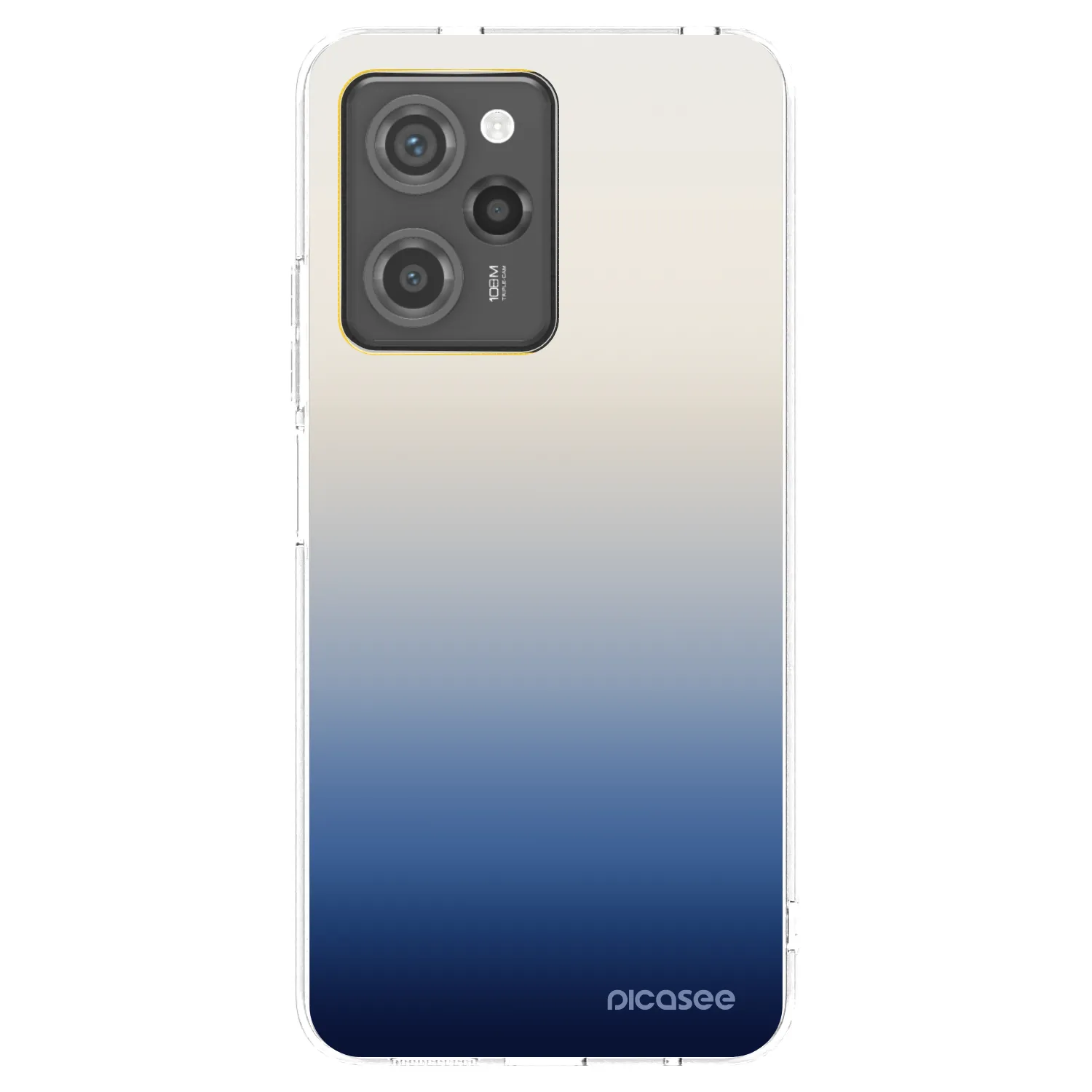 Picasee Xiaomi Poco X5 Pro Hülle - Transparentes Silikon - Gravity Fade