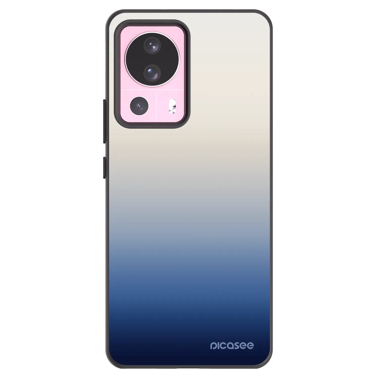 Picasee Xiaomi 13 Lite Hülle - Schwarzes Silikon - Gravity Fade