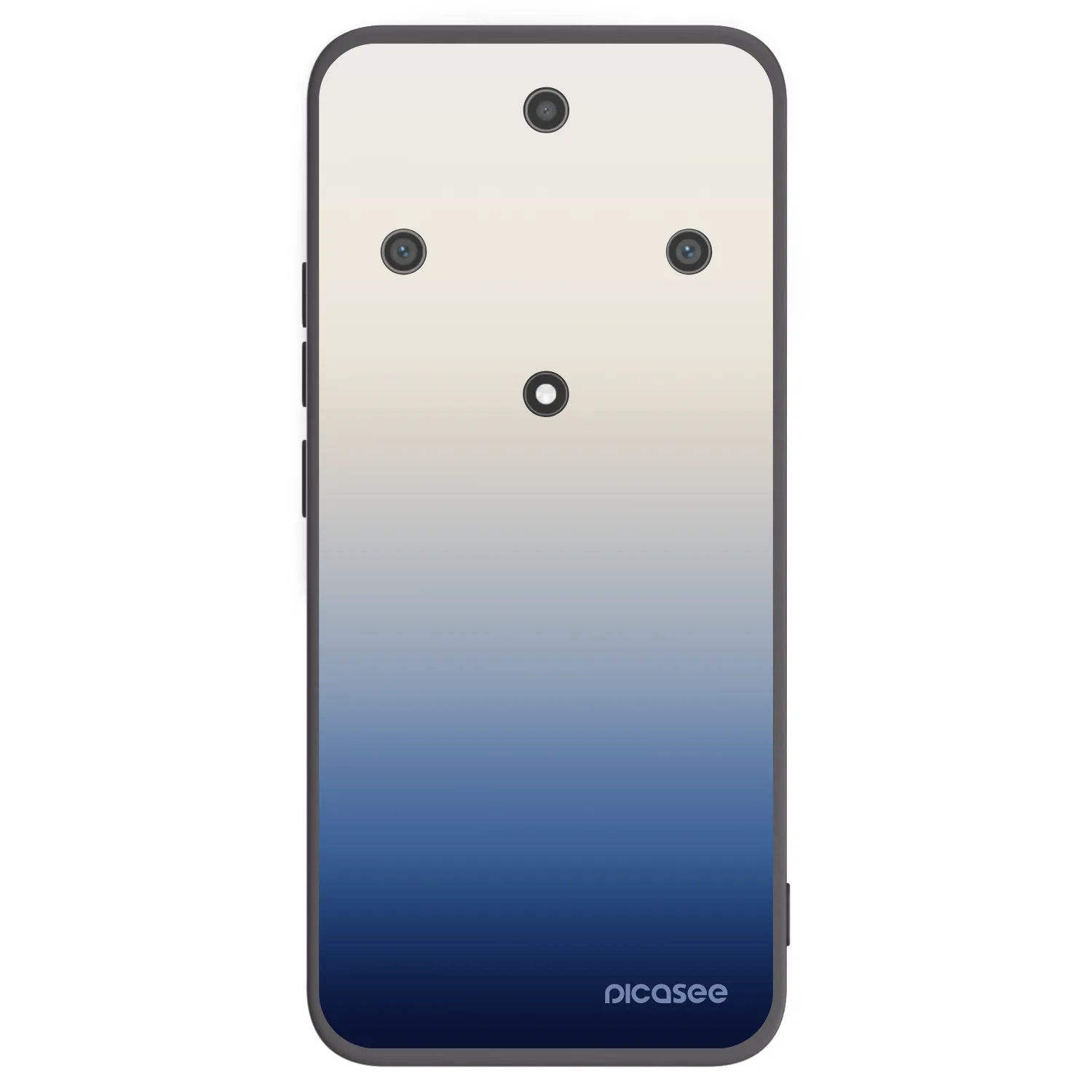 Picasee Honor Magic5 Lite 5G Hülle - Schwarzes Silikon - Gravity Fade