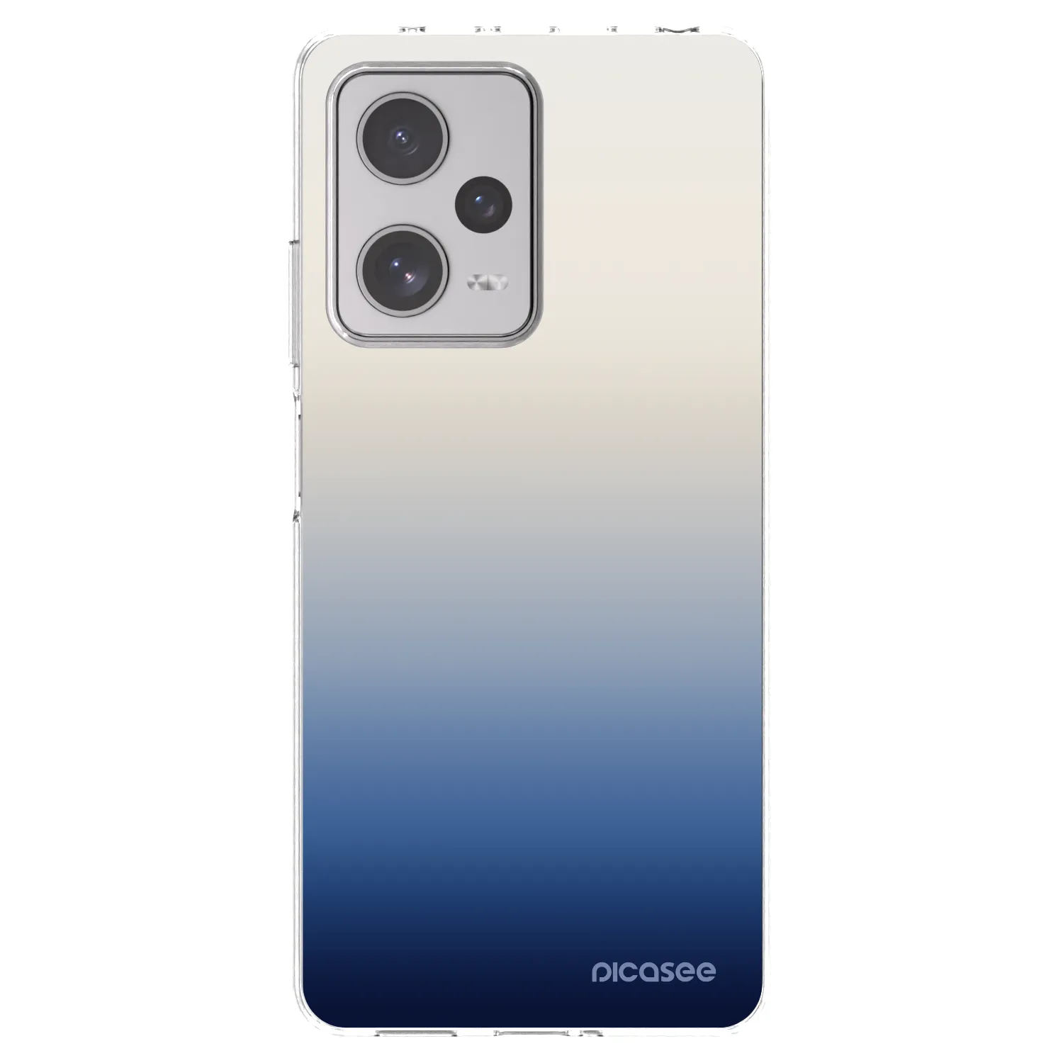 Picasee Xiaomi Redmi Note 12 Pro+ 5G Hülle - Transparentes Silikon - Gravity Fade