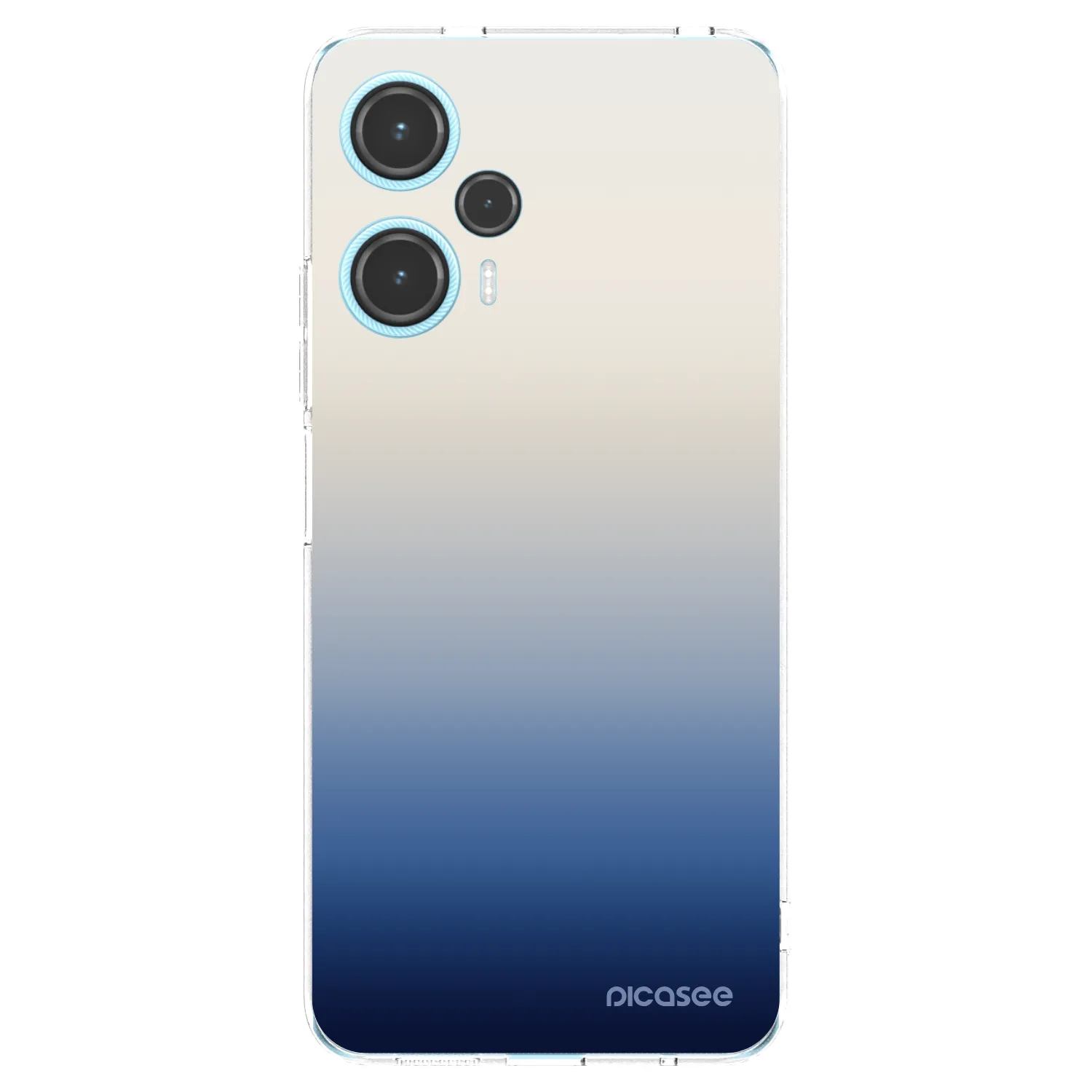 Picasee Xiaomi Poco F5 Hülle - Transparentes Silikon - Gravity Fade